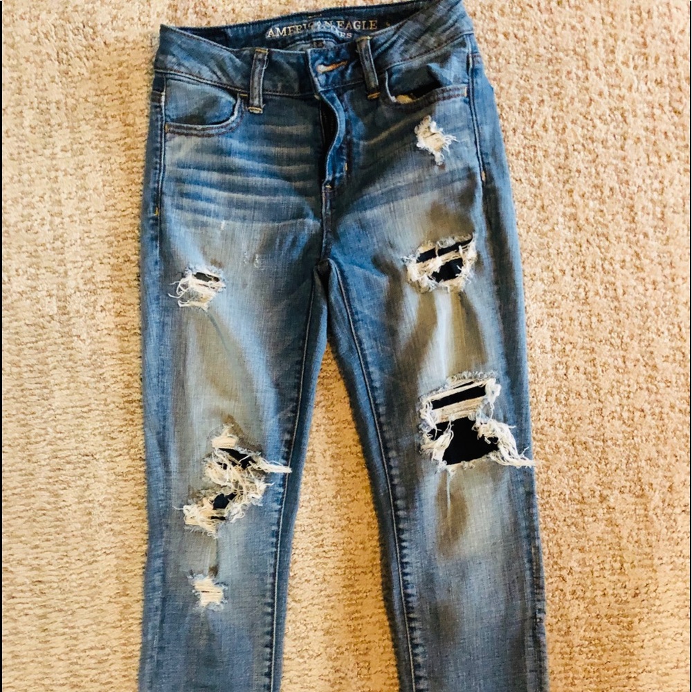 Distressed Jeans
